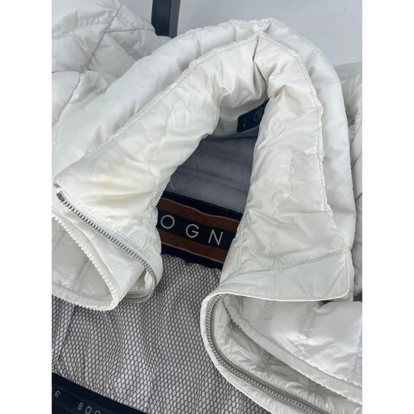 Bogner White Kelly-D Quilted Ski Jacket with Quilted Design - Picture 15 of 16